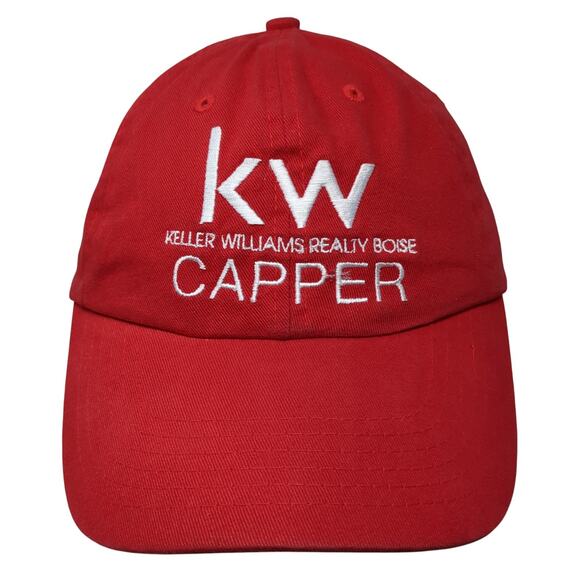 KW Keller Williams Realty Boise Capper Baseball Cap Red One Size Adjustable AMC - Picture 1 of 9